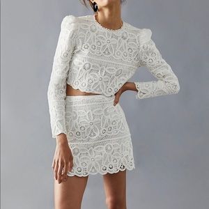 SAYLOR , 2 piece set, worn once, wedding, bach